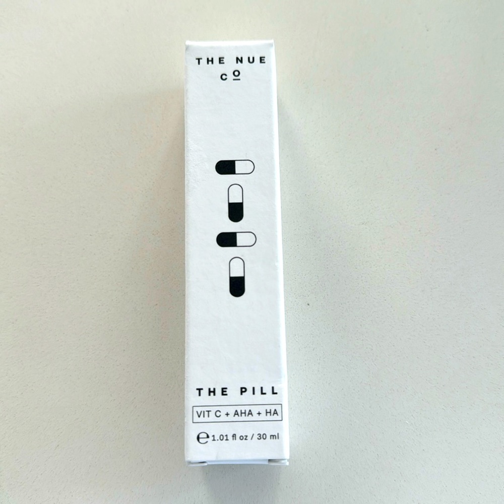The Nue Co. "THE PILL" Vit C + AHA +HA Topical Serum NIB